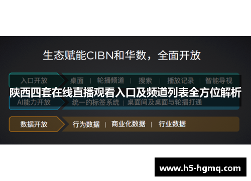 陕西四套在线直播观看入口及频道列表全方位解析